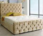 Florida Monaco Upholstered Bed & Mattress Online in UK